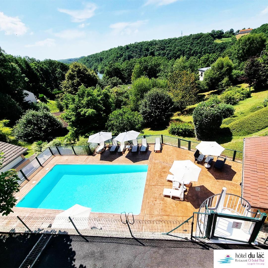 Hotel Du Lac Lacapelle-Viescamp Kültér fotó